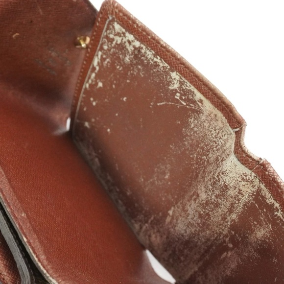 Authentic Louis Vuitton LV Classic Monogram Flowers Canvas Envelop Sarah Wallet - Picture 8 of 12